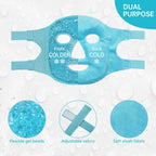 Reusable Hot & Cold Gel Bead Face Mask